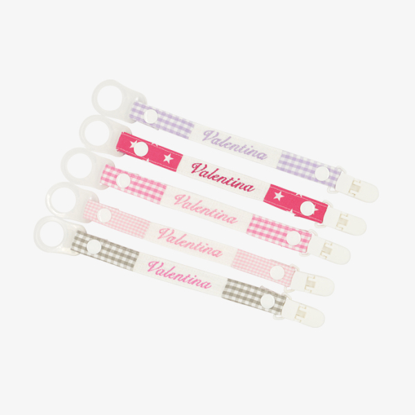 pacifier strap with name
